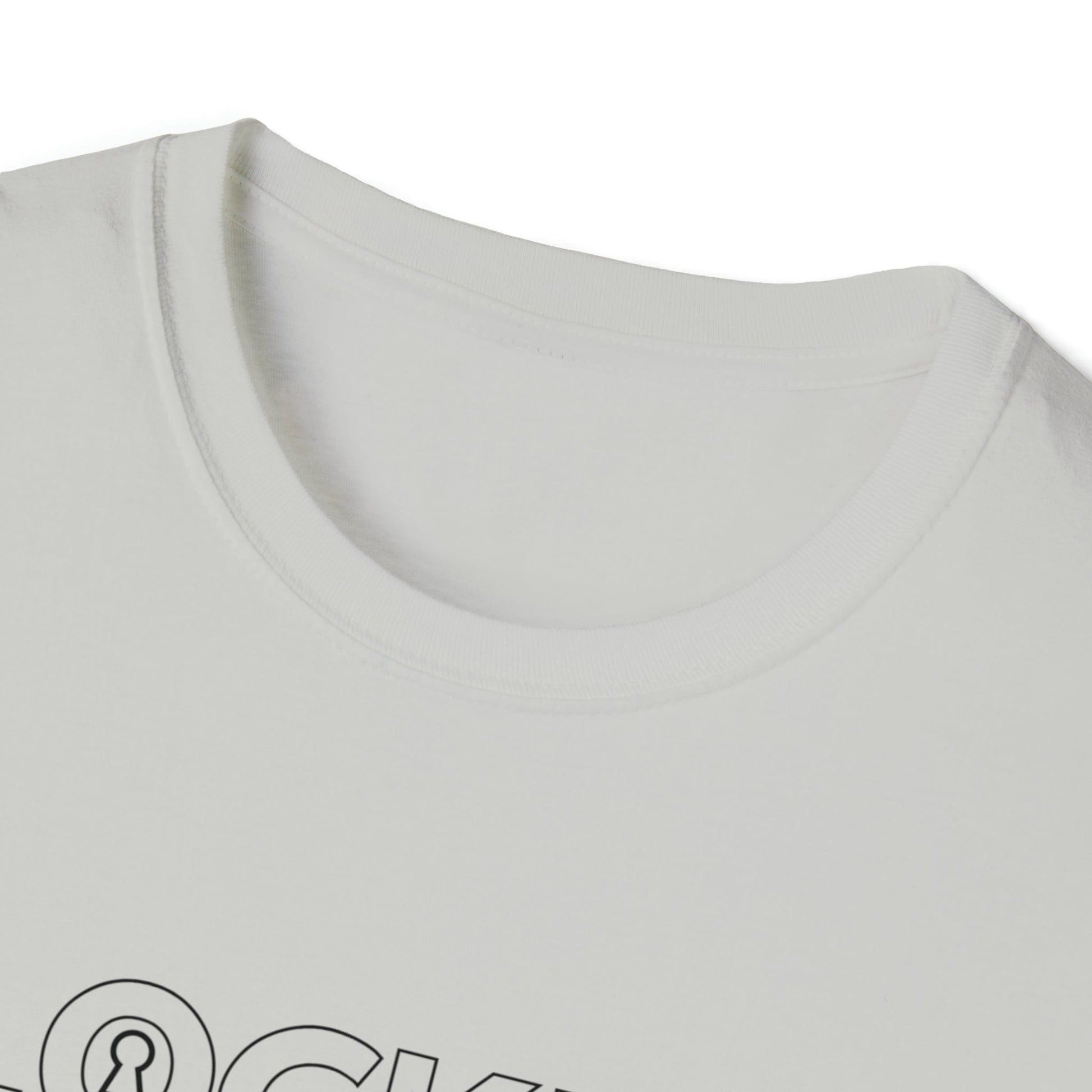 T-Shirt LOCKED Inspo (black text) - Chastity Shirts by LockedBoy Athletics LEATHERDADDY BATOR