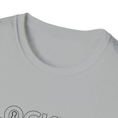 T-Shirt LOCKED Inspo (black text) - Chastity Shirts by LockedBoy Athletics LEATHERDADDY BATOR