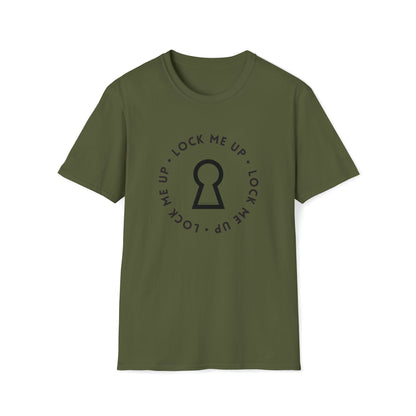 T-Shirt Military Green / S Lock Me Up - Lockedboy Athletics Chastity Tshirt LEATHERDADDY BATOR