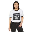 T-Shirt “My Safeword Is F*** ICE” Protest Tee Graphic Ringer T-Shirt LEATHERDADDY BATOR