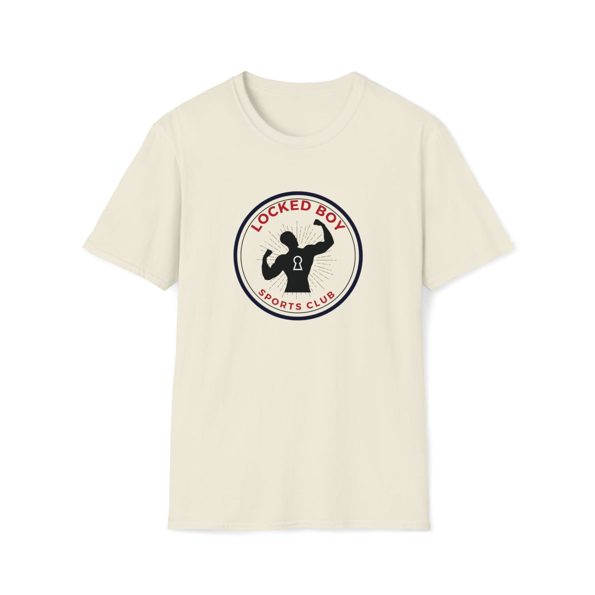 T-Shirt Natural / S LockedBoy Sports Club - Chastity Tshirt LEATHERDADDY BATOR