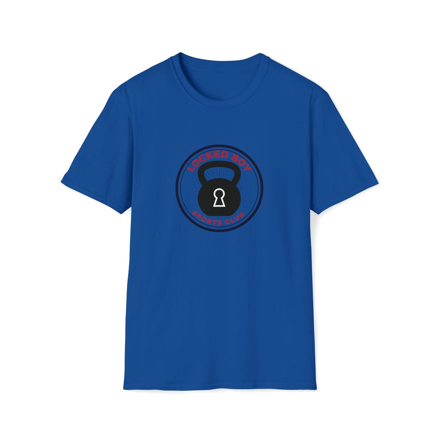 T-Shirt Royal / S LockedBoy Sports Club - Chastity Tshirt Kettlebell LEATHERDADDY BATOR