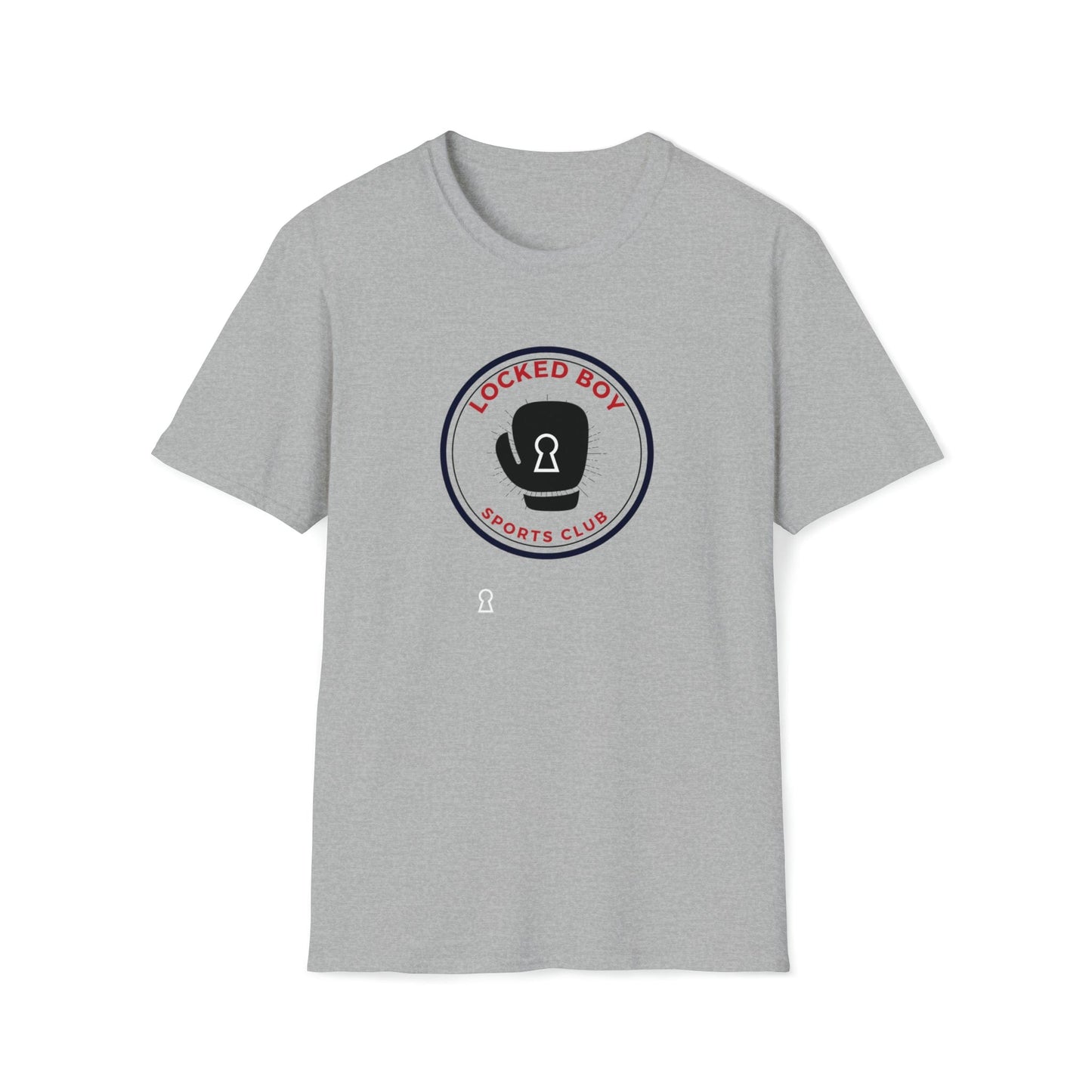 T-Shirt Sport Grey / S LockedBoy Sports Club - Chastity Tshirt Boxing Glove LEATHERDADDY BATOR