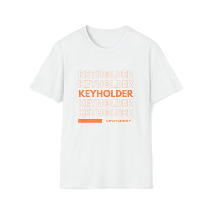 T-Shirt White / S KEYHOLDER bag Inspo - Chastity Shirts by LockedBoy Athletic LEATHERDADDY BATOR