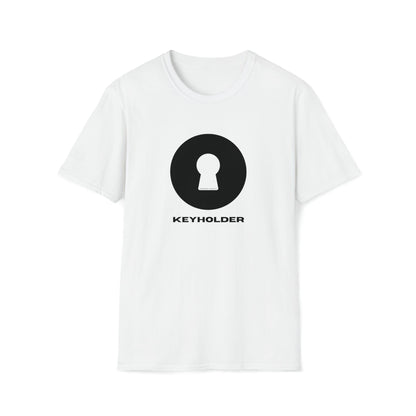 T-Shirt White / S KeyHolder Lock - Chastity Shirts by LockedBoy Athletics LEATHERDADDY BATOR