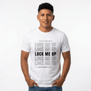 T-Shirt White / S Lock Me Up! Locktober Chastity Shirt | Lockedboy by LeatherDaddy LEATHERDADDY BATOR