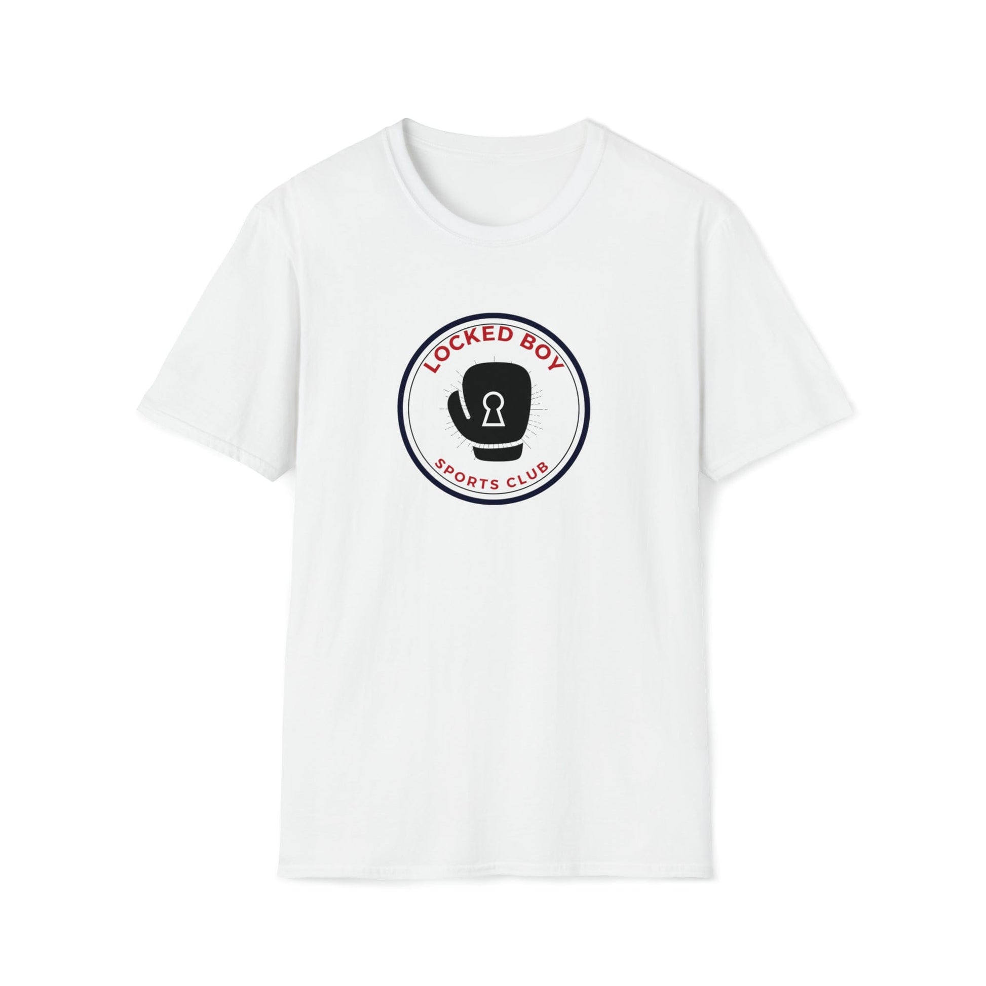 T-Shirt White / S LockedBoy Sports Club - Chastity Tshirt Boxing Glove LEATHERDADDY BATOR