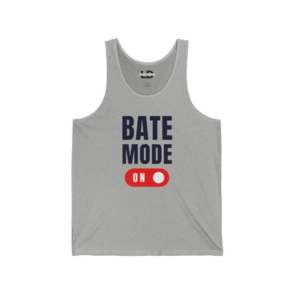 Tank Top XS / Athletic Heather Bate Mode On Tank Top - B8rBrand LEATHERDADDY BATOR