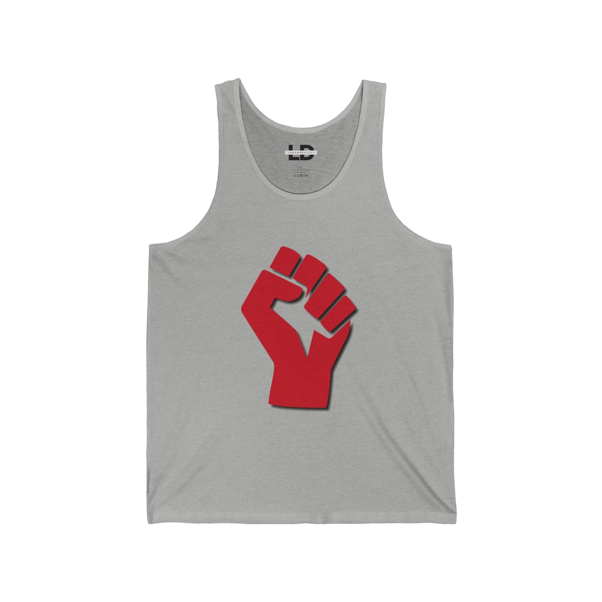 Tank Top XS / Athletic Heather Subtle Fist Tank Top - LeatherDaddy LEATHERDADDY BATOR