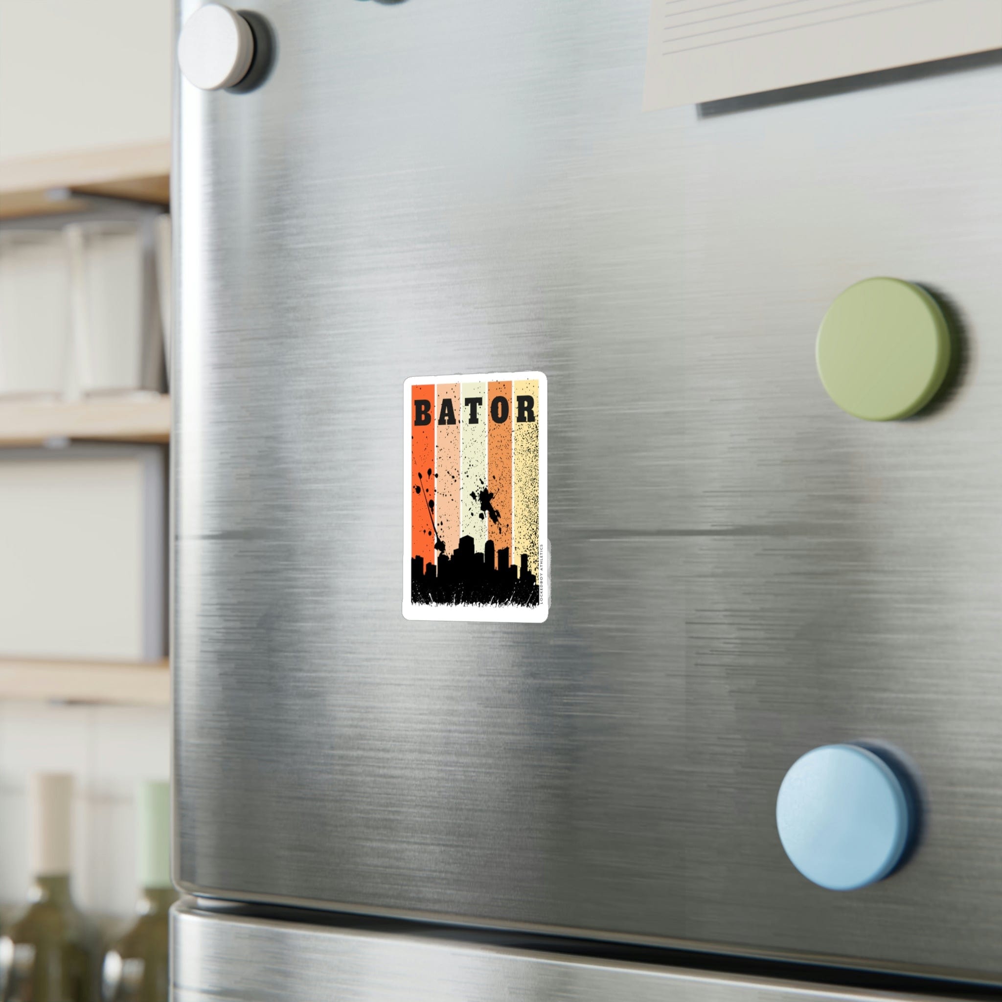 Paper products Bator City Vinyl Sticker LEATHERDADDY BATOR