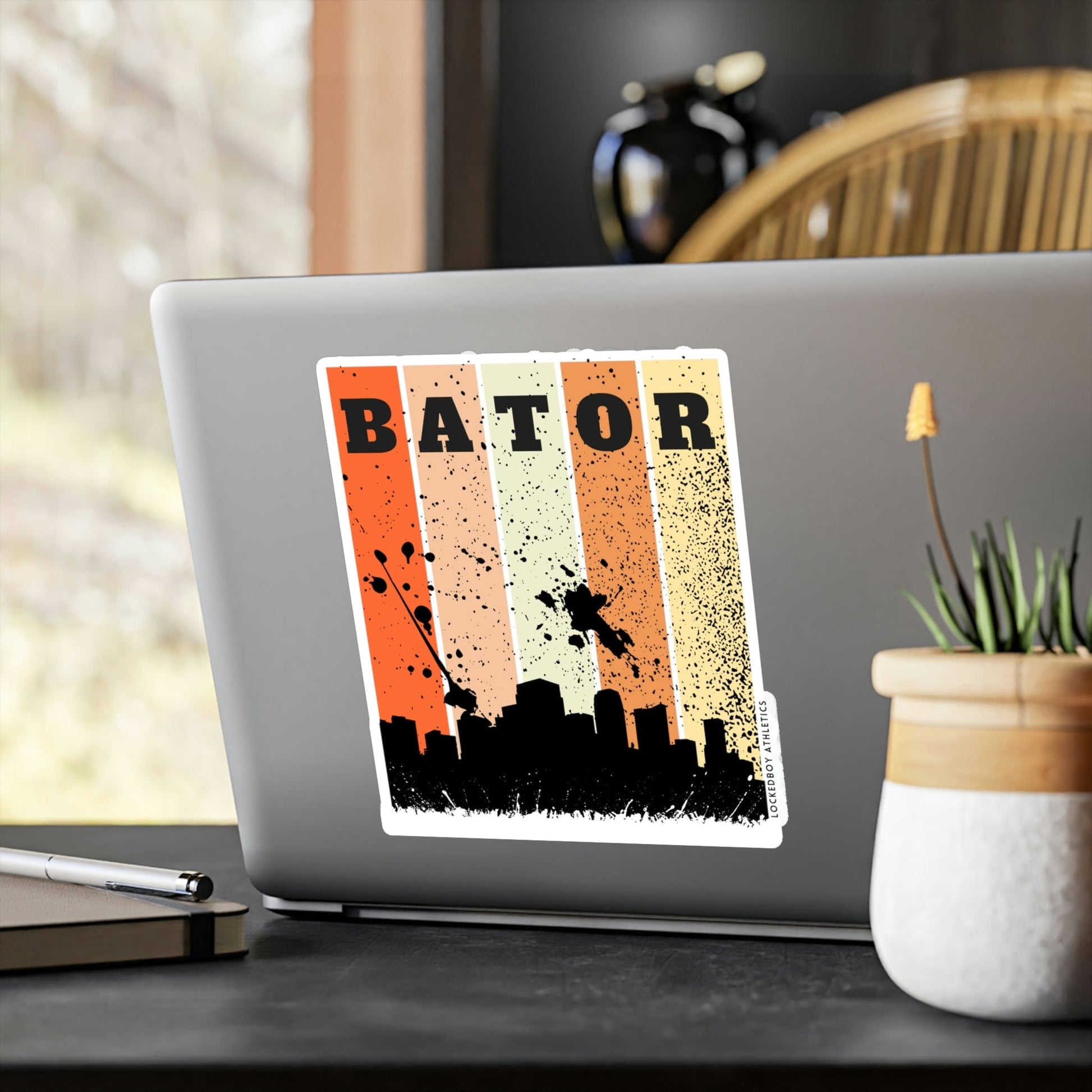 Paper products Bator City Vinyl Sticker LEATHERDADDY BATOR
