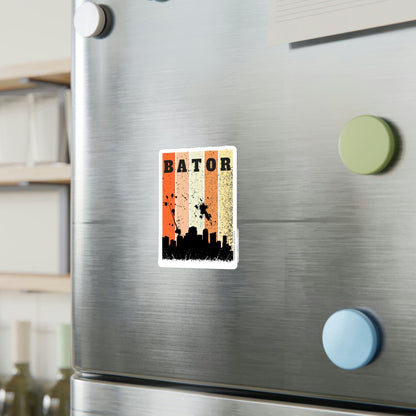 Paper products Bator City Vinyl Sticker LEATHERDADDY BATOR