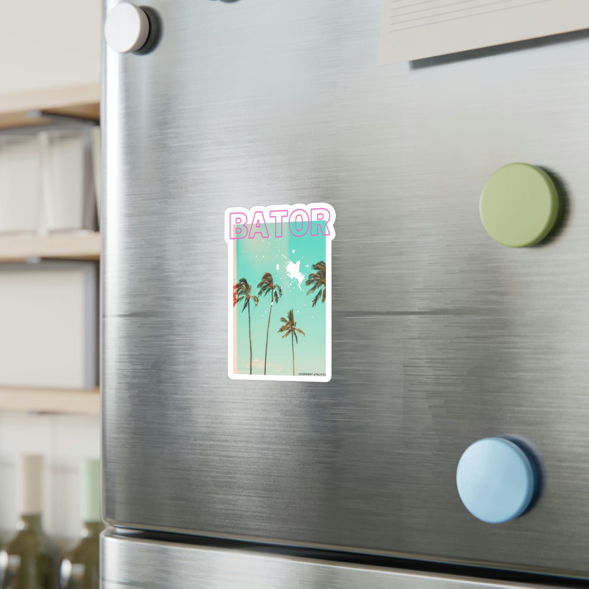 Paper products Bator Palm Vinyl Sticker LEATHERDADDY BATOR