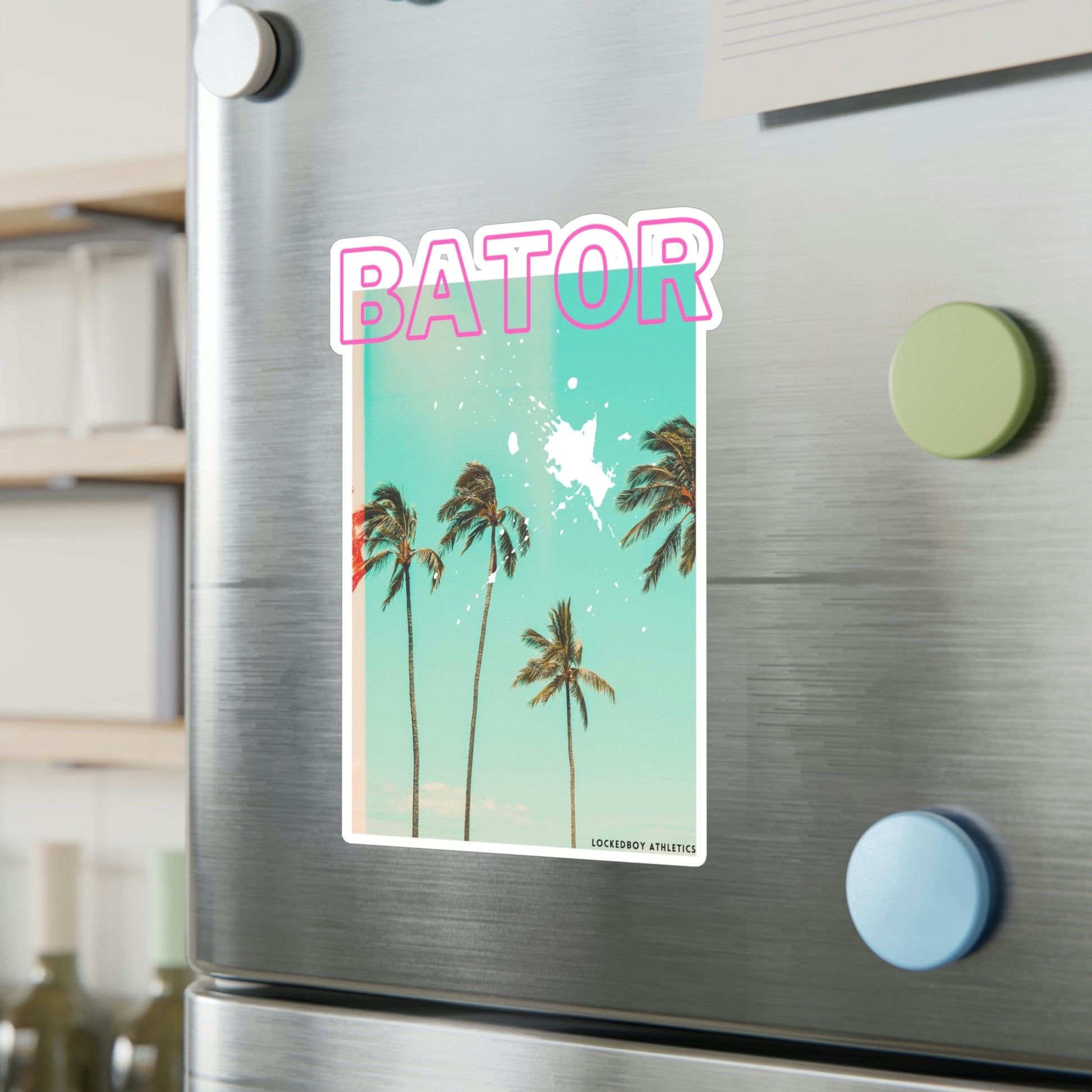 Paper products Bator Palm Vinyl Sticker LEATHERDADDY BATOR