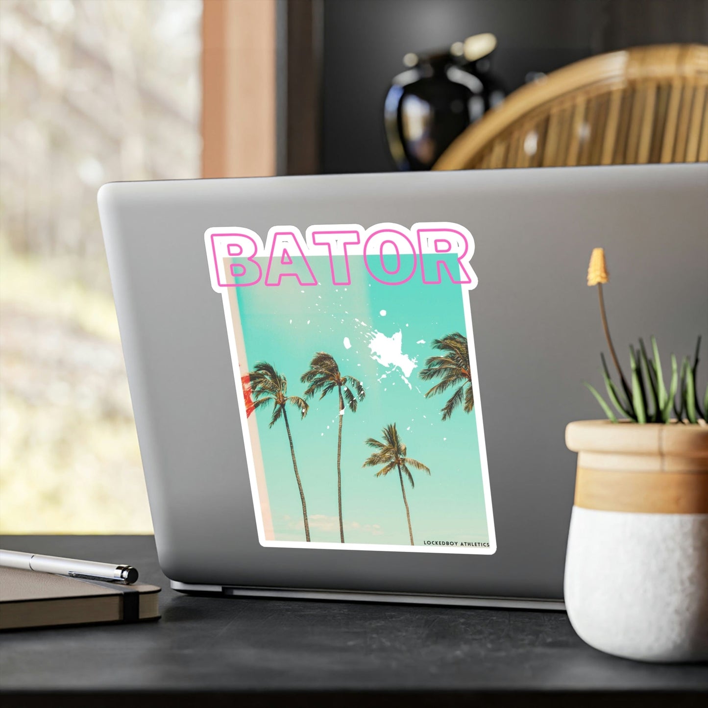 Paper products Bator Palm Vinyl Sticker LEATHERDADDY BATOR