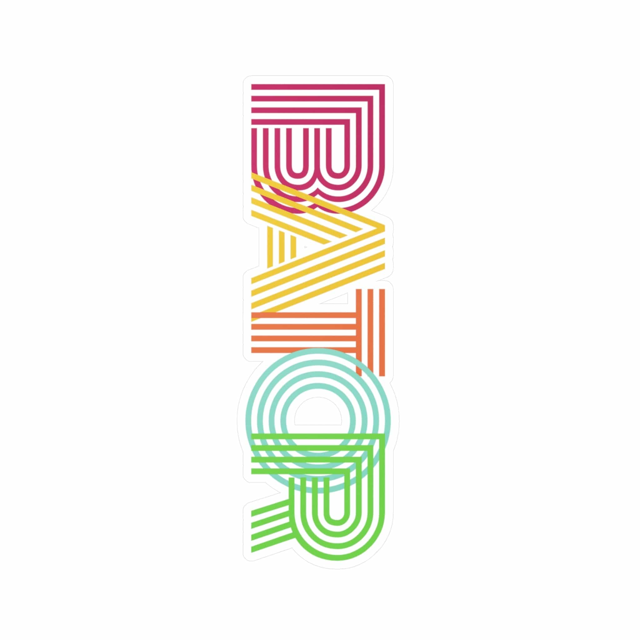 Paper products Retro Bator Vinyl Sticker LEATHERDADDY BATOR