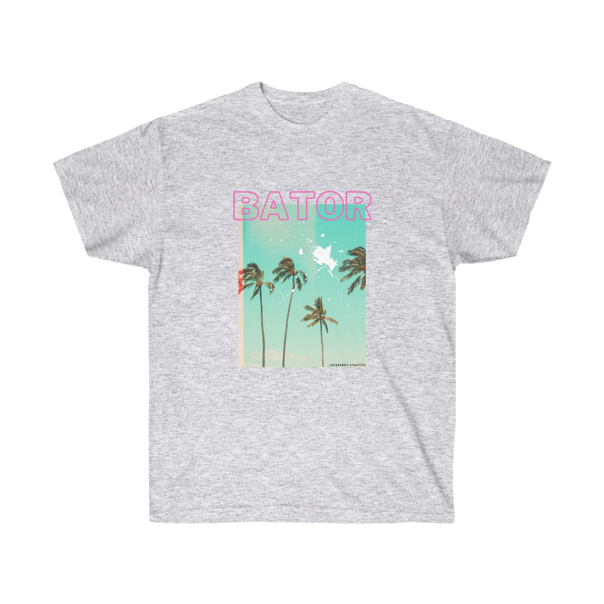 T-Shirt Ash / S Bator Palm LEATHERDADDY BATOR