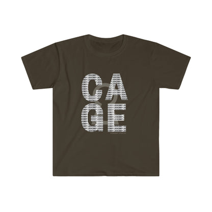 T-Shirt Dark Chocolate / S CAGE Repeat - Chastity Shirts by LockedBoy Athletics LEATHERDADDY BATOR