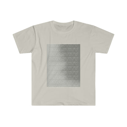 T-Shirt Ice Grey / S Chastity x 10 -Chastity Shirts by LockedBoy Athletics LEATHERDADDY BATOR