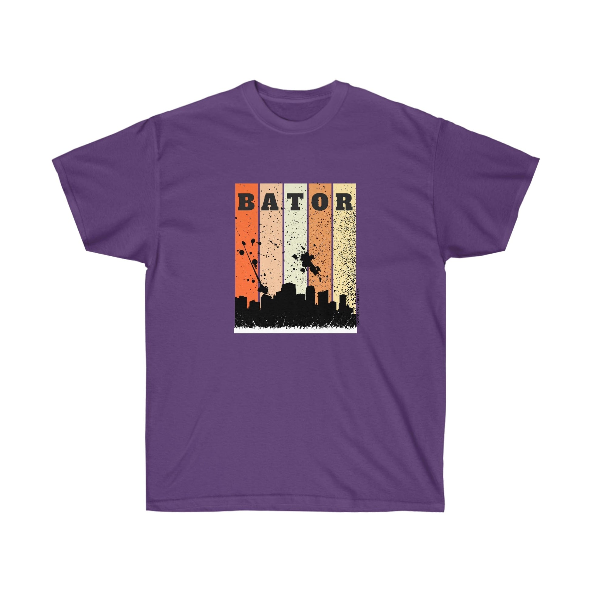 T-Shirt Purple / S Bator City T-shirt LEATHERDADDY BATOR