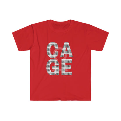 T-Shirt Red / S CAGE Repeat - Chastity Shirts by LockedBoy Athletics LEATHERDADDY BATOR