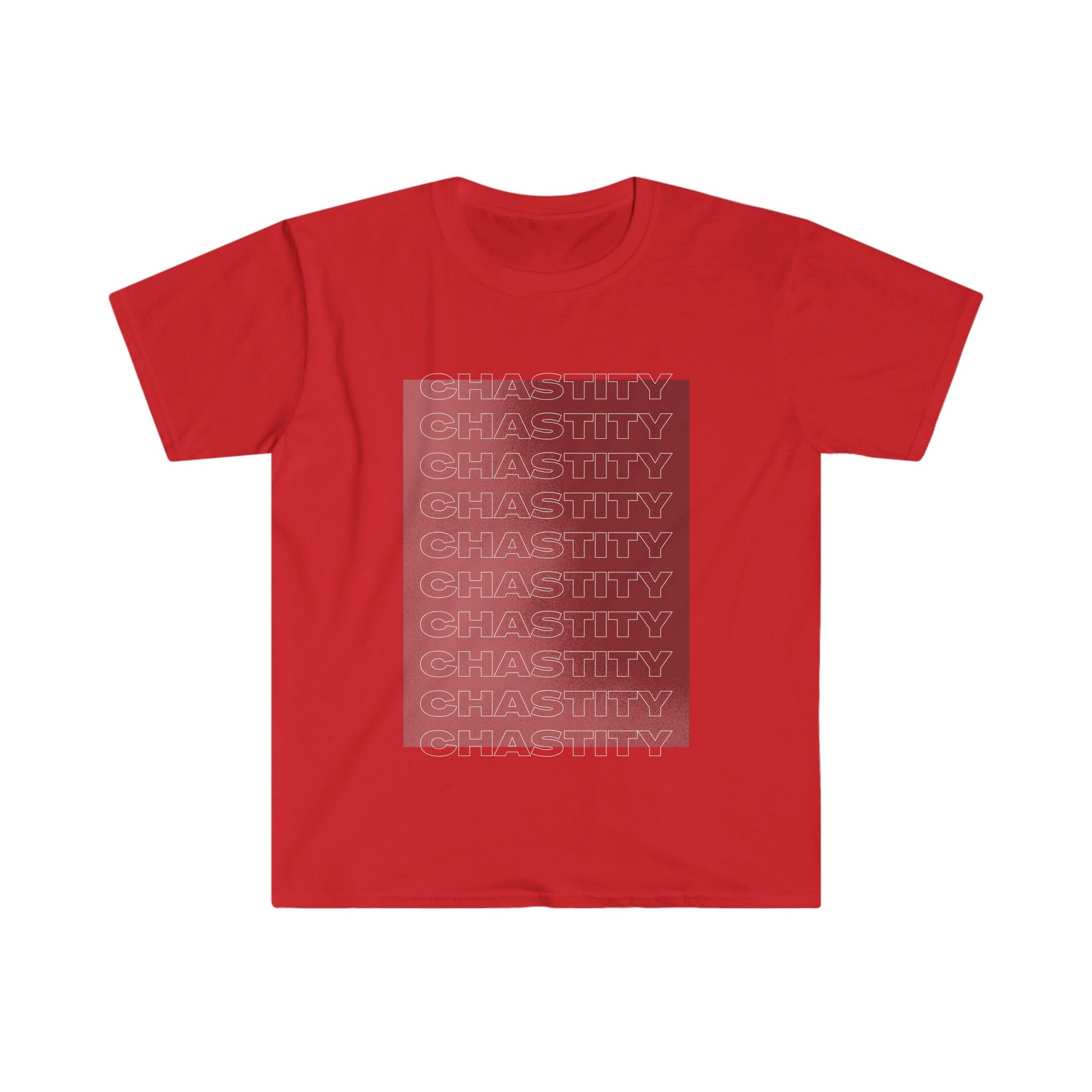T-Shirt Red / S Chastity x 10 -Chastity Shirts by LockedBoy Athletics LEATHERDADDY BATOR