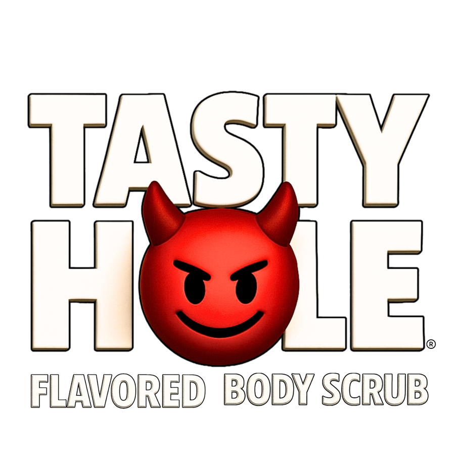 TastyHole flavored body scrub logo
